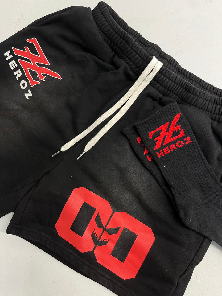 Shorts - Black/Red