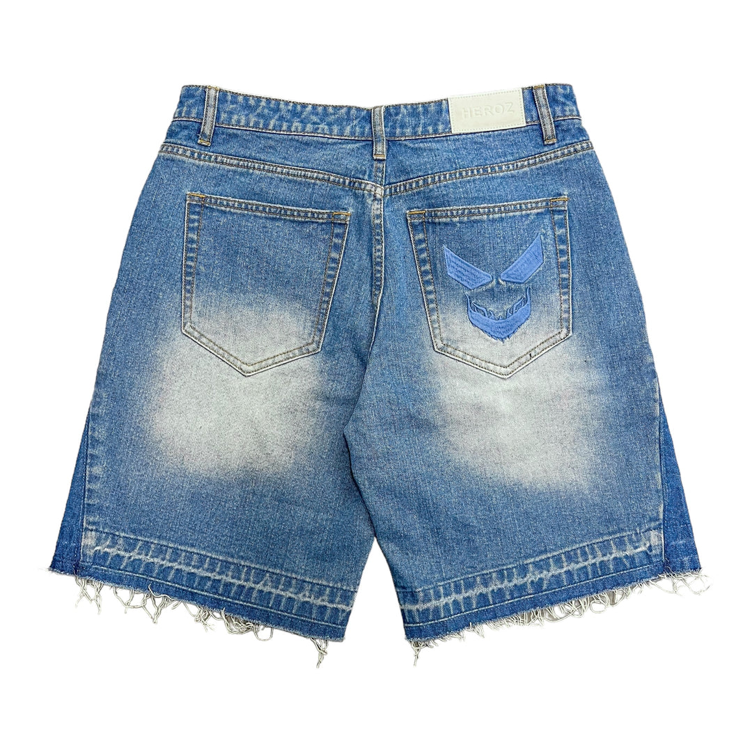 Denim Shorts - Blue