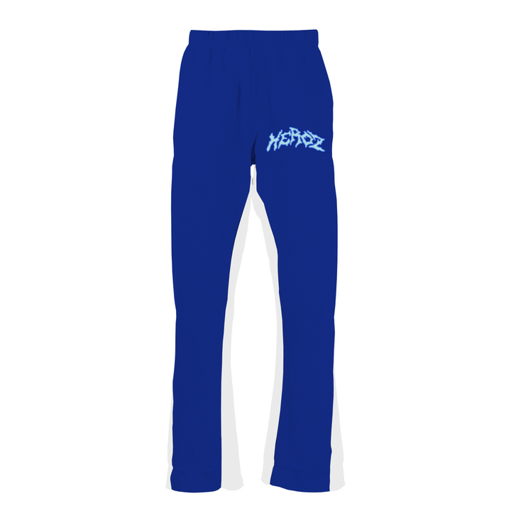 Flared Sweatpants- Blue