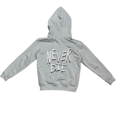 Heroz Double Hood Full Zip - Gray