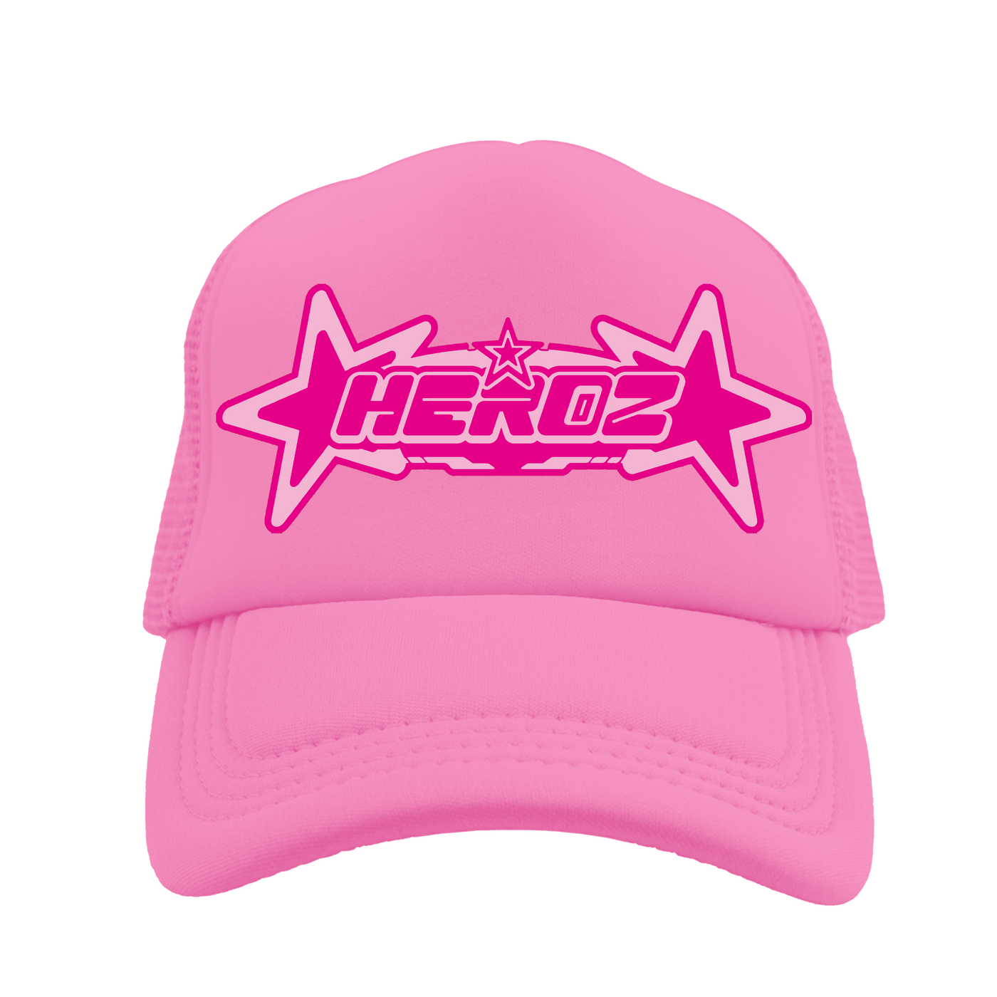 HEROZ S'22 TRUCKER HAT - PINK