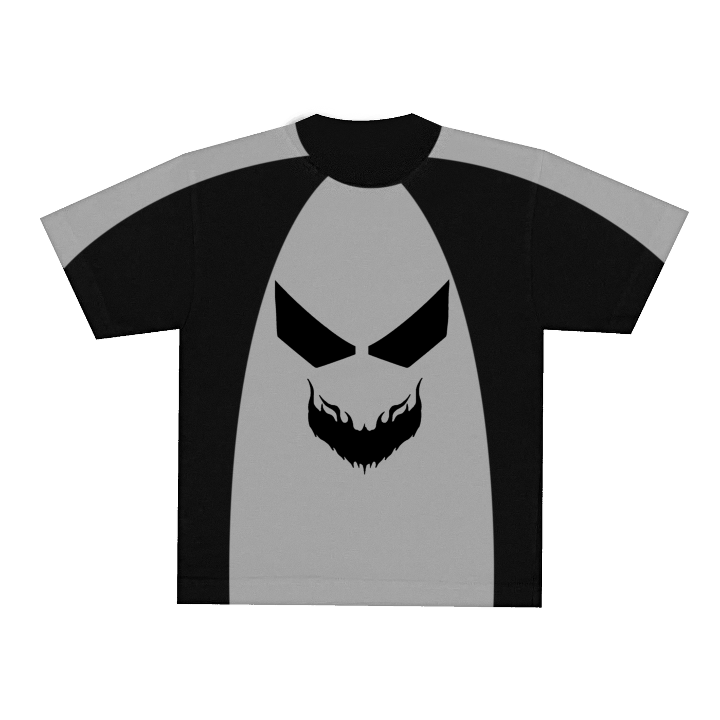 Panel Tee- Black/Gray